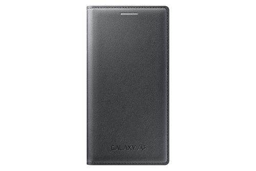 SAMSUNG Custodia cover a libro Samsung Flip per Galaxy A3 nero